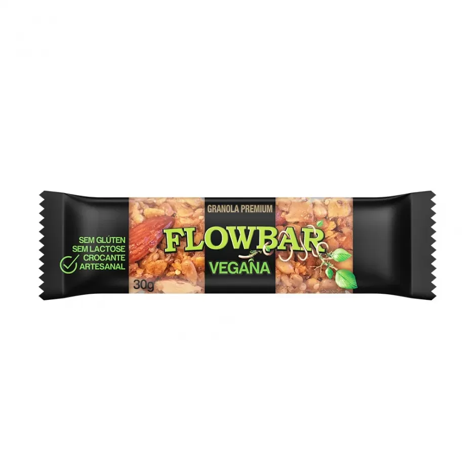 BARRA GRANOLA FLOWBAR VEGAN 30GR