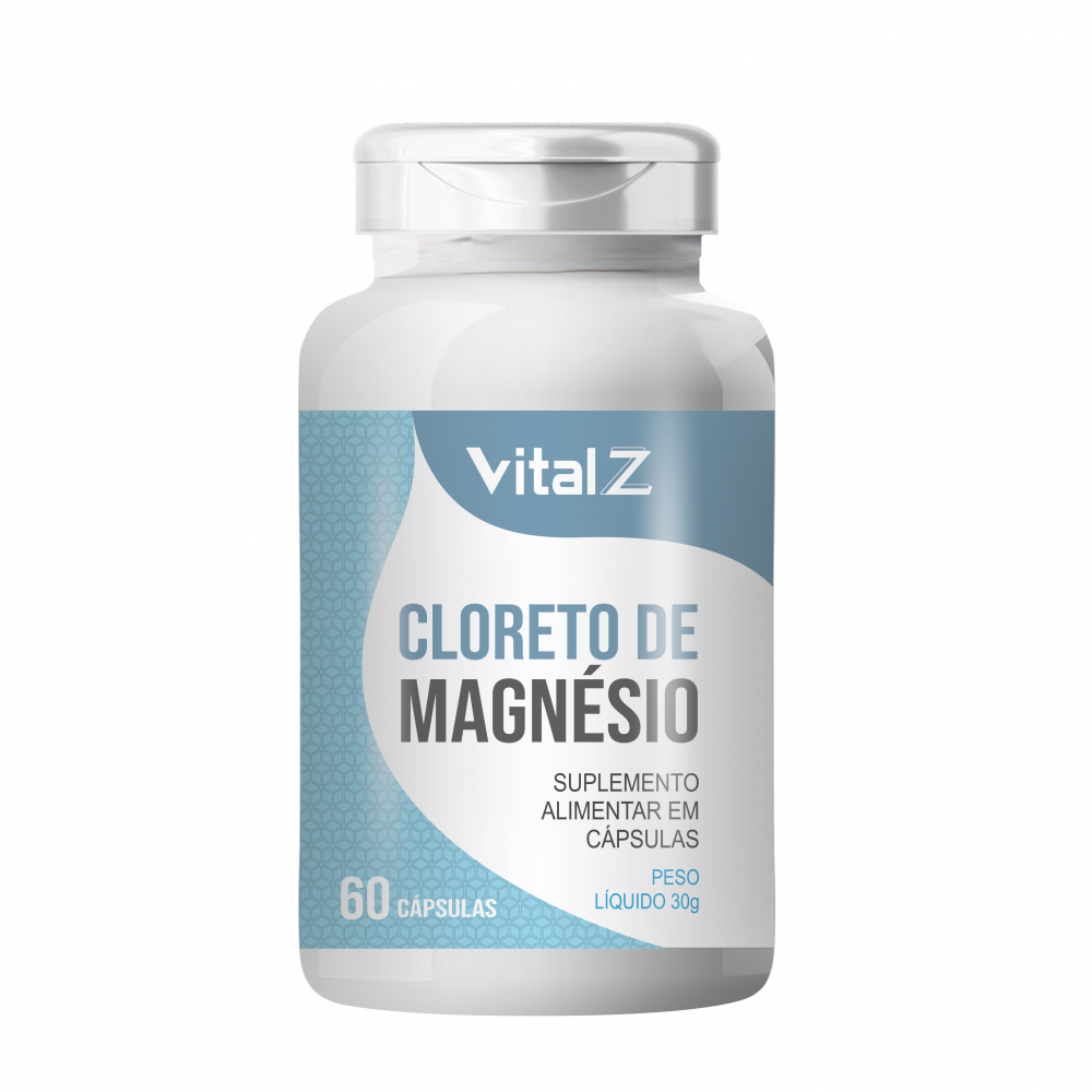 CLORETO DE MAGNESIO VITAL Z 60 CAPS 30G