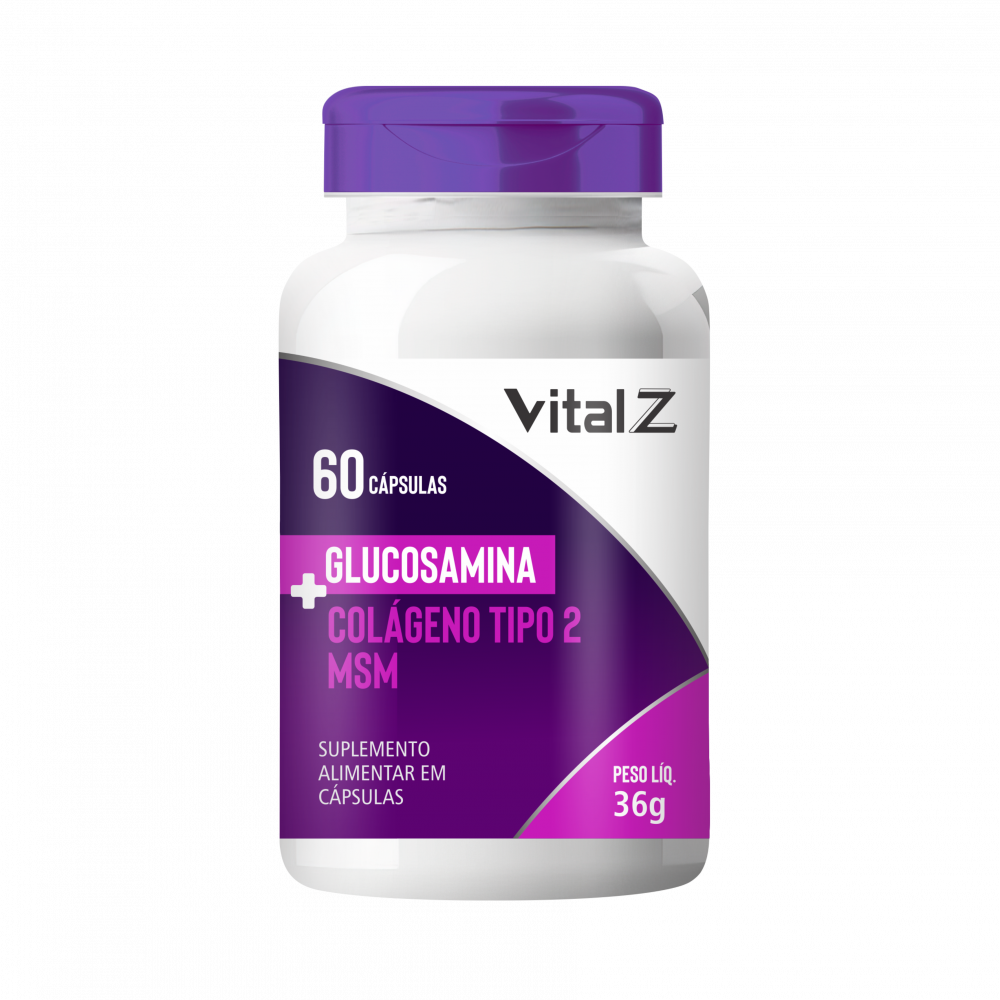 GLUCOSAMINA VITAL Z 60 CAPS 36G