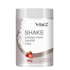 SHAKE CHIA VITAL Z SABOR MORANGO 390G